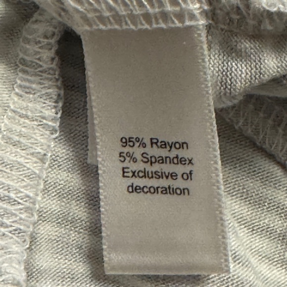 DKNY gray and white striped sleeveless pajama set - Picture 8 of 8